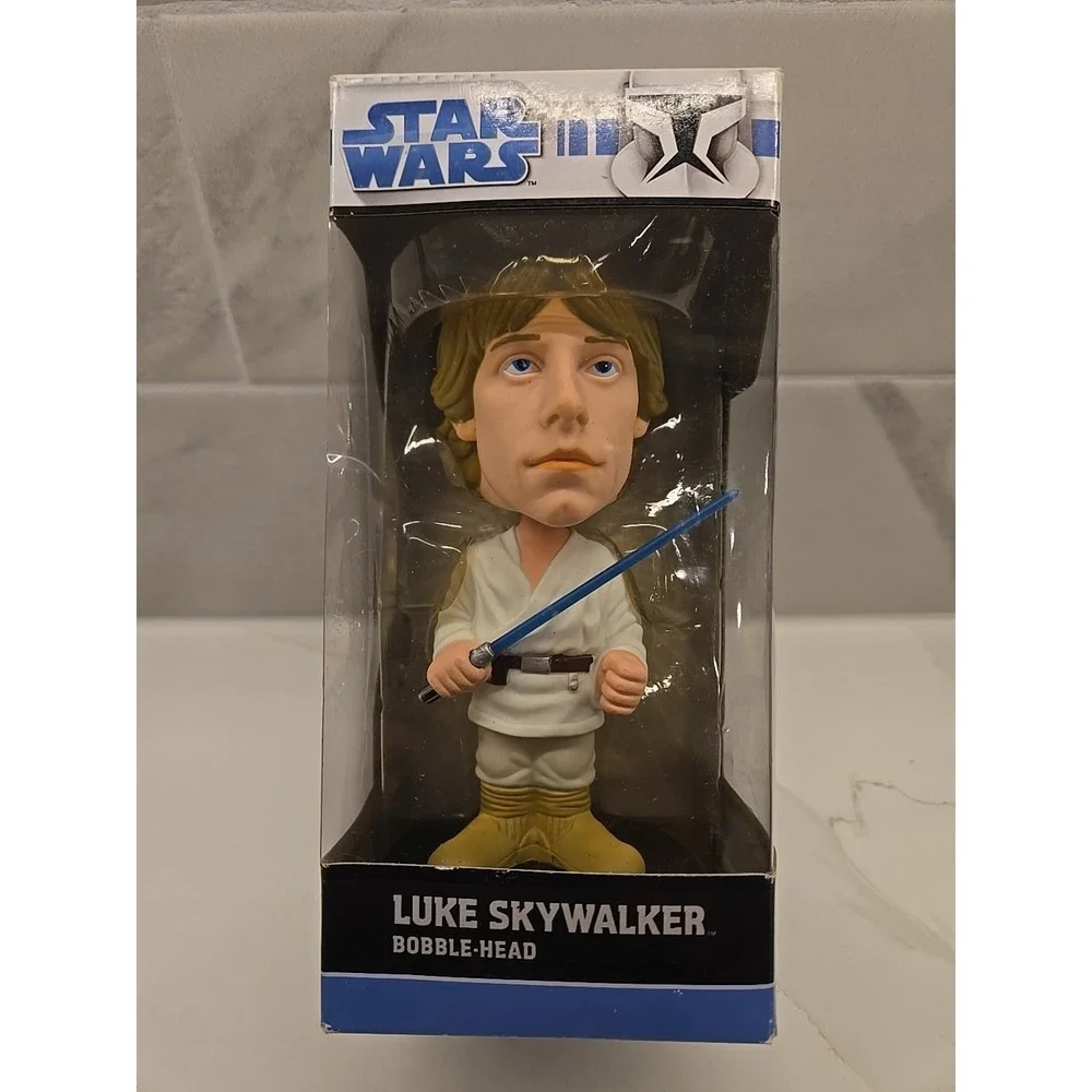 Star Wars Funko Luke Skywalker Bobble Head Wacky Wobbler 2008